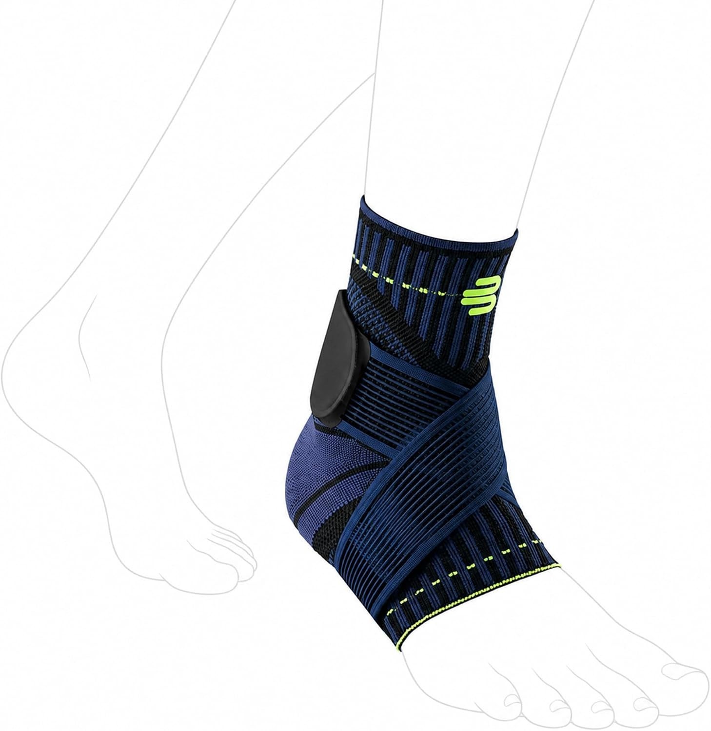 Sports Ankle Support Brace – Lightweight & Durable – Black