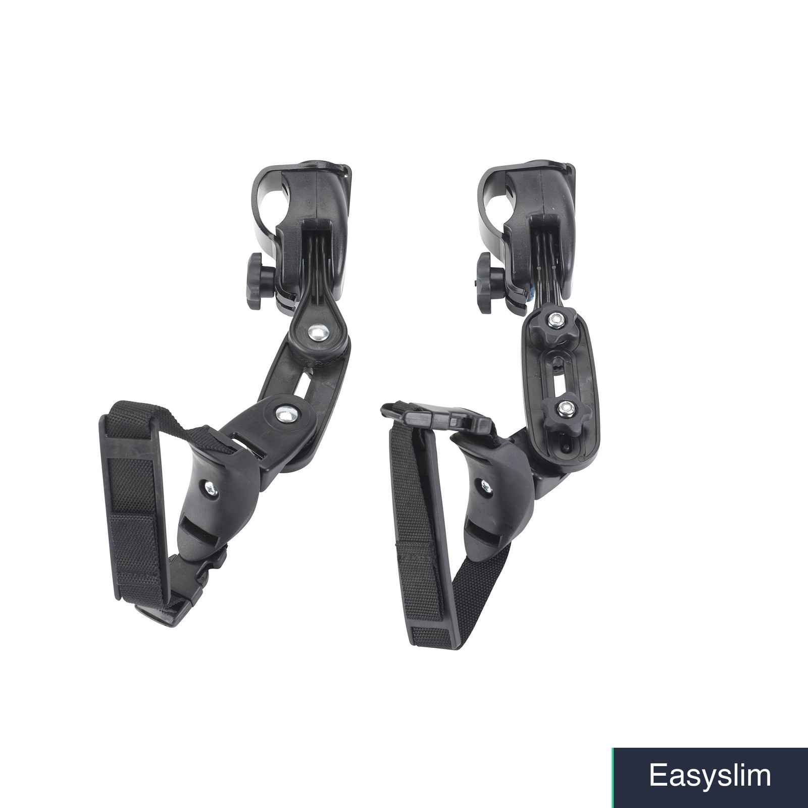 Gait Trainer Thigh Support Aluminum Black Height Adjustable Small