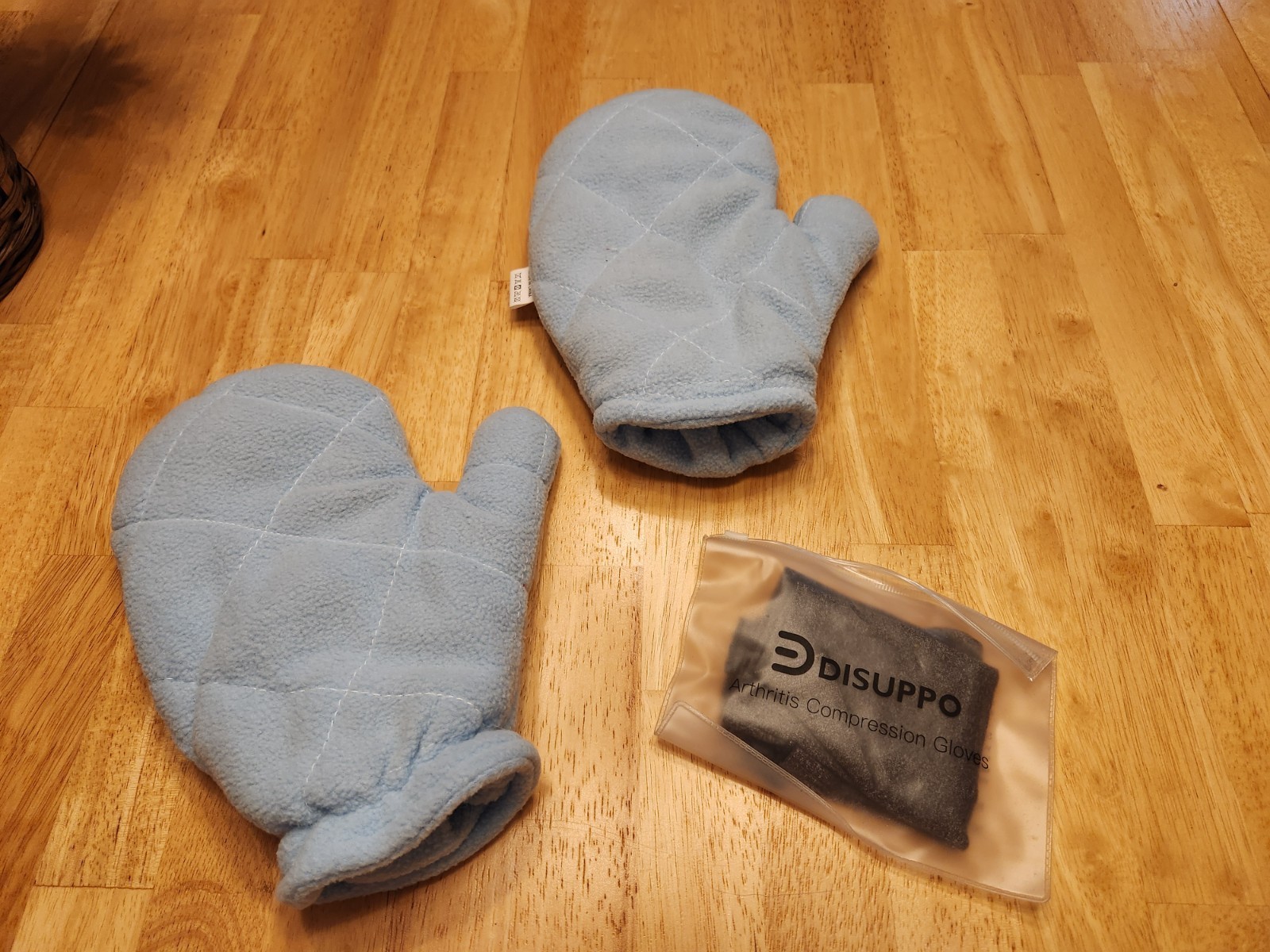 Disuppo Arthritis Compression Gloves and Fleece Mittens to Soothe Joint Pain