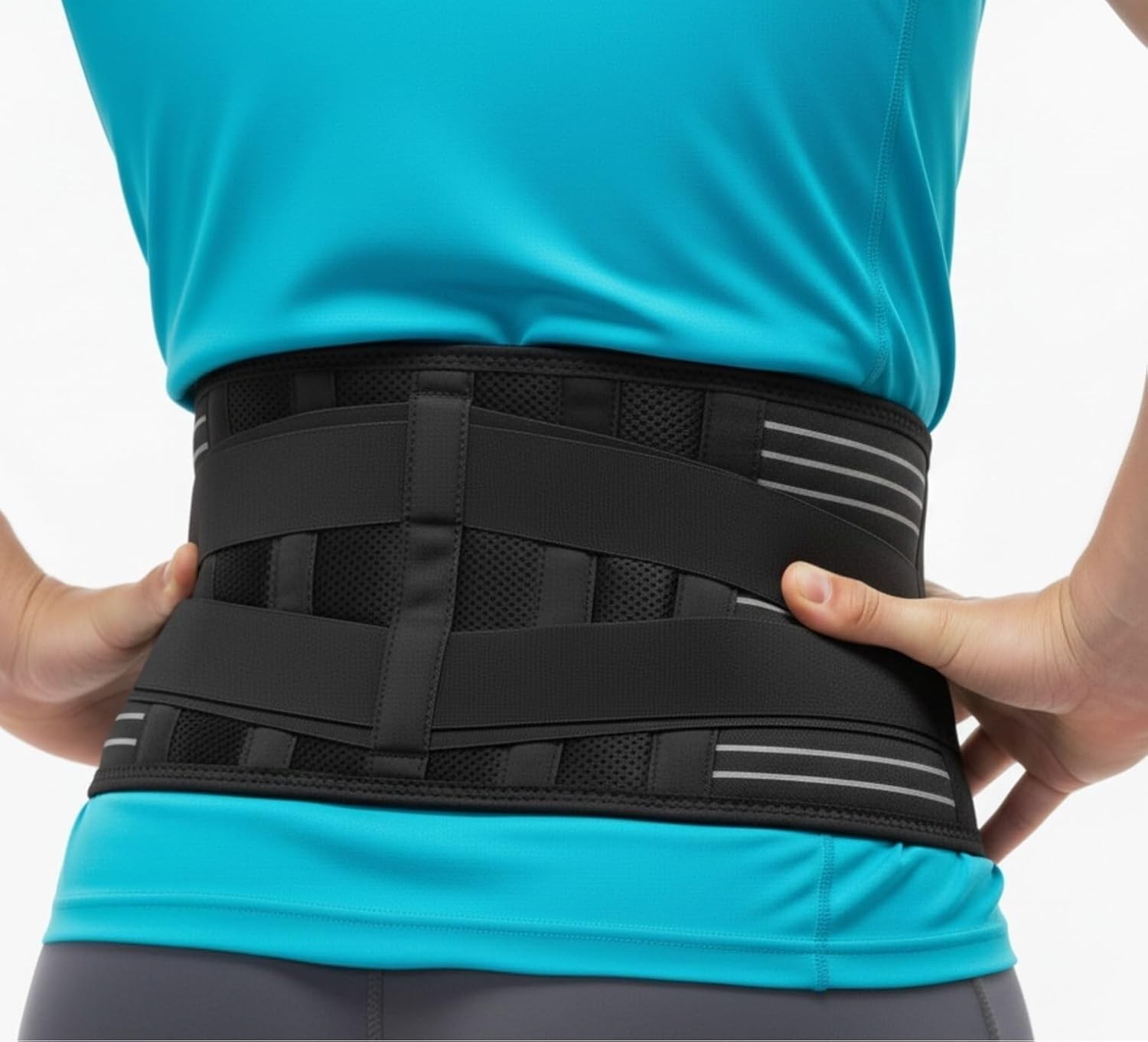 Dr. Arthritis Back Brace Support Belt Medical Lower Lumbar Brace for Men/Women M