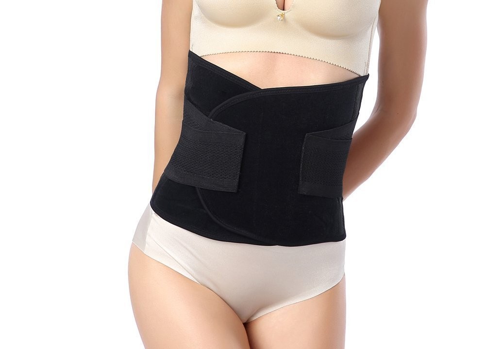 GOEGE Waist Trimmer Belt- Breathable Medium : 35″Length*9″Width, Black