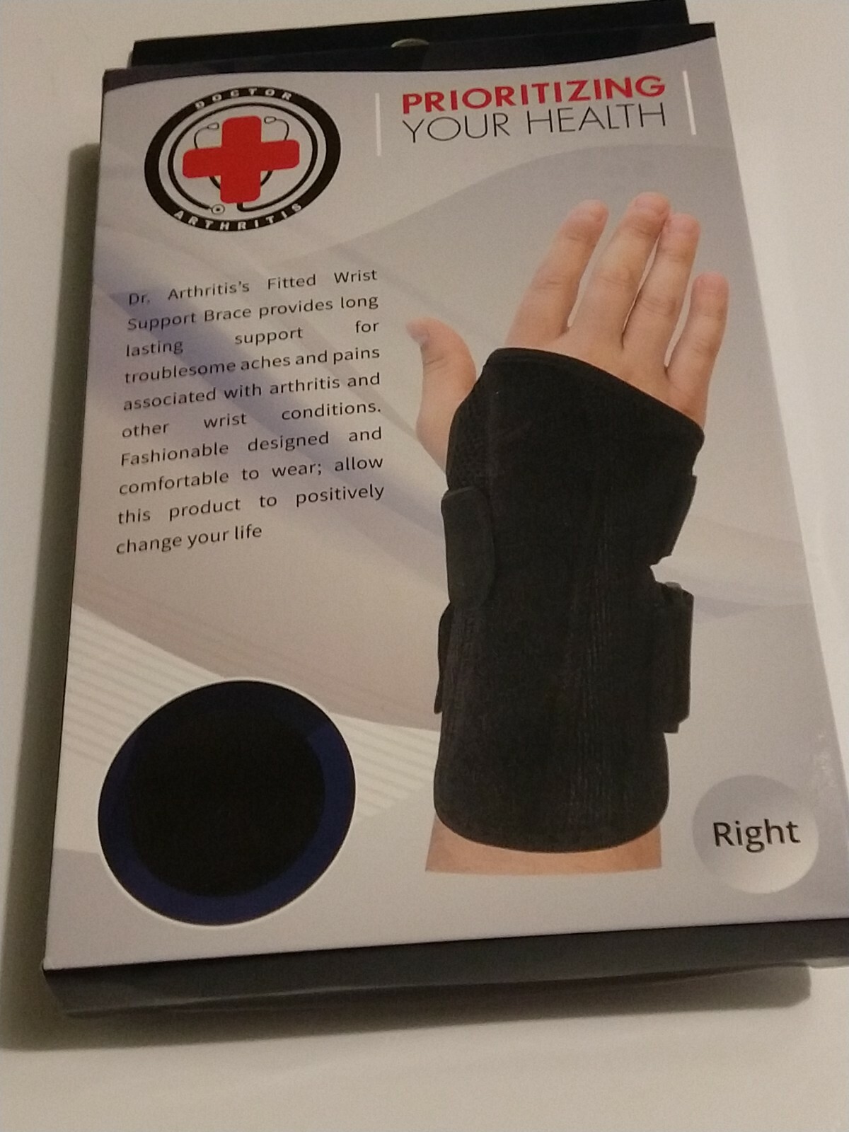 Lightweight,Wrist Support-Strap-Brace-Hand Support, Perfect fit Right Hand
