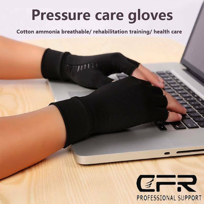 Compression Arthritis Gloves Copper Medical Support Fit Carpal Tunnel Relief US