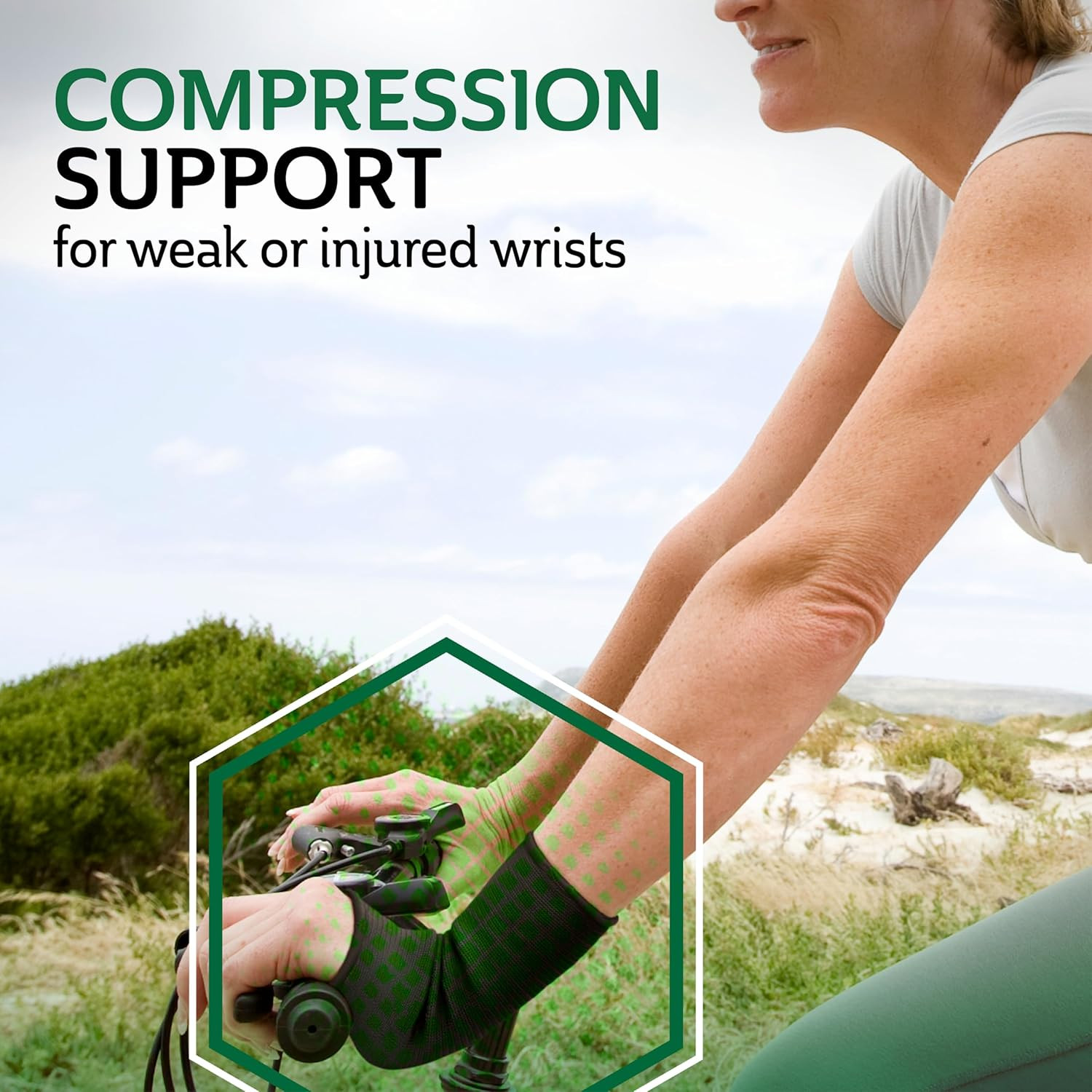 Elastic Pull-Over Wrist Support, Wrist Brace Sport Wrist Support for Fitness, We