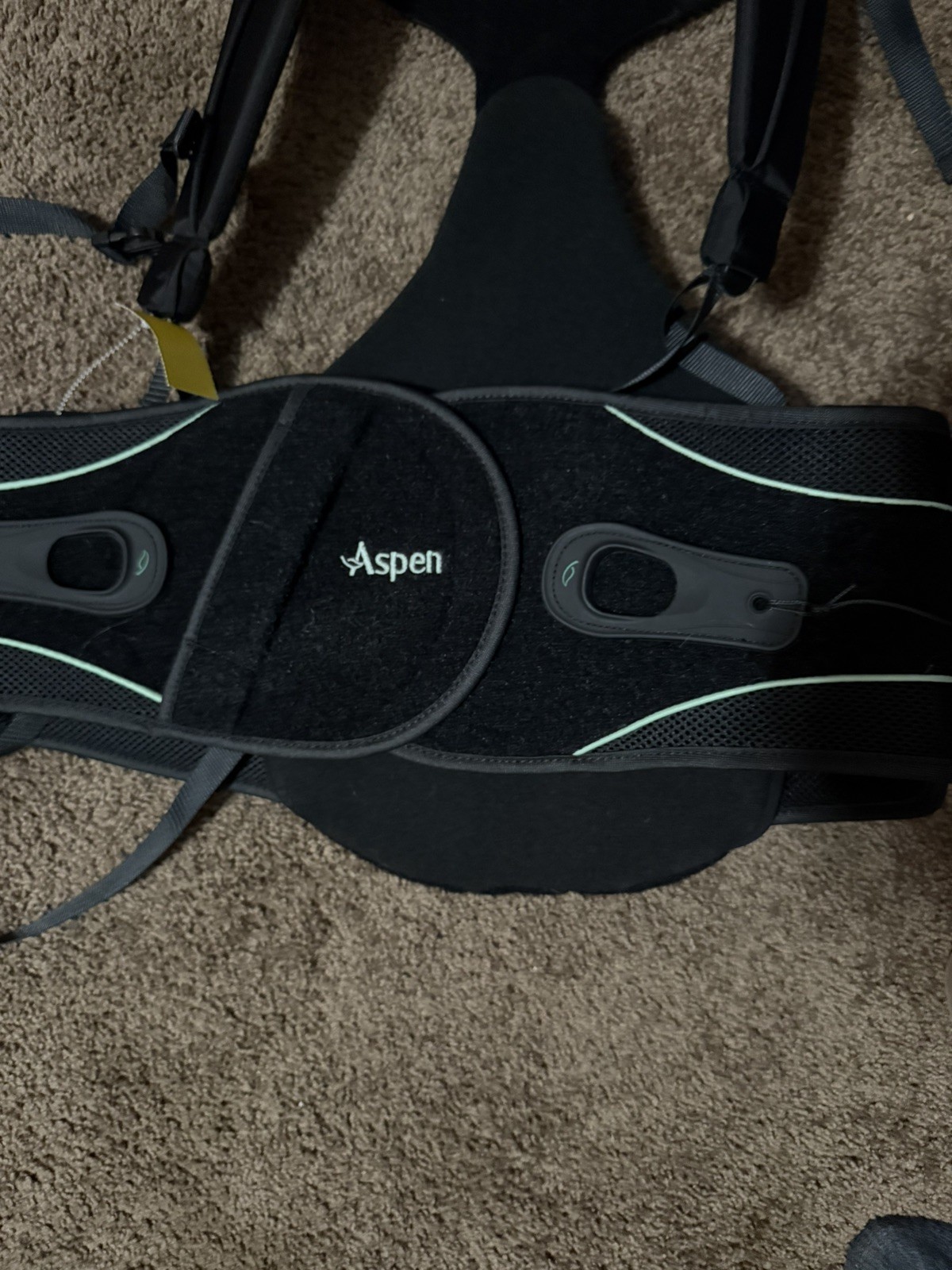 Aspen Summit Back Brace Adjustable Size Universal Shoulder Straps – XS-XXL