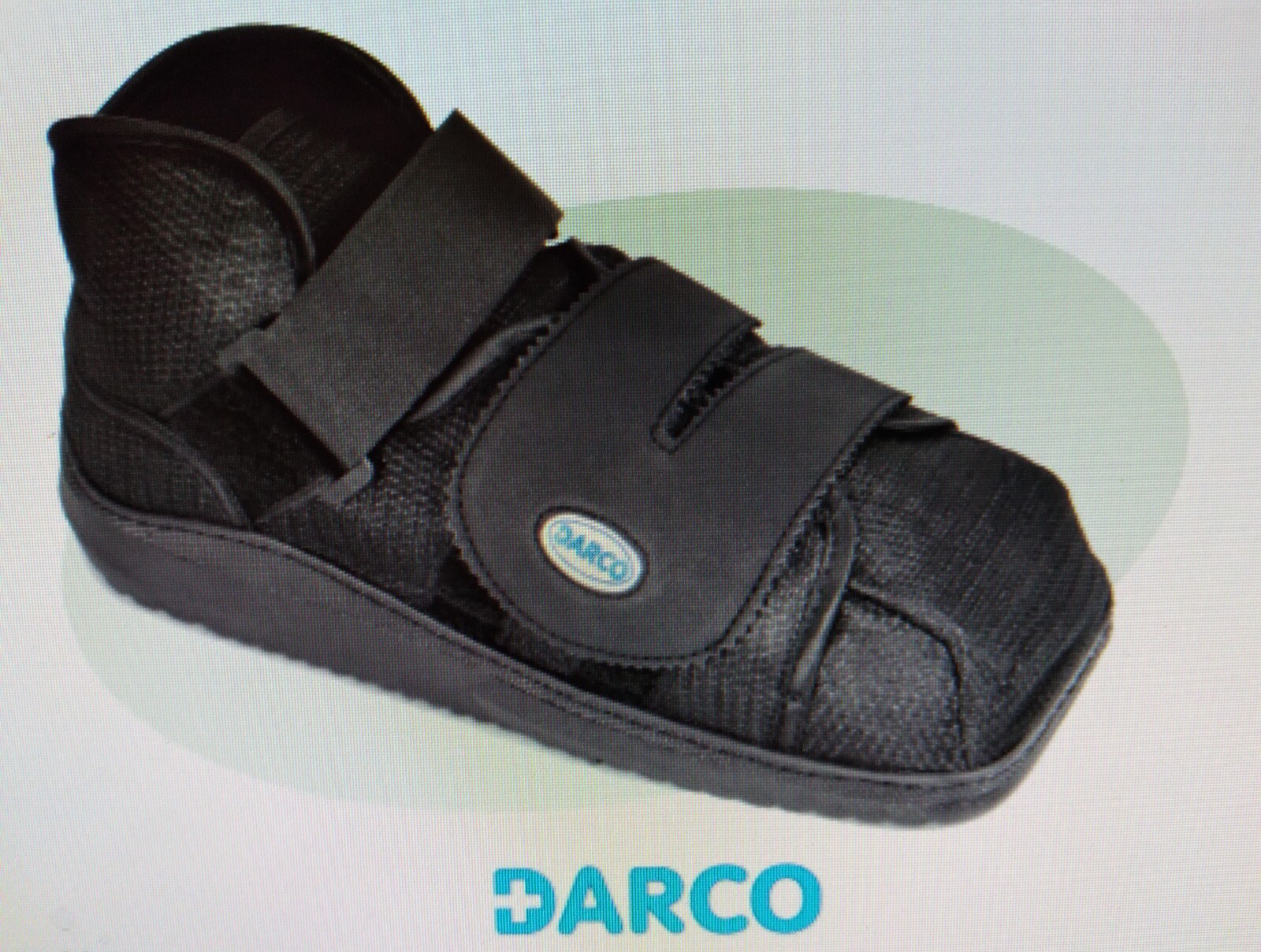 Darco APQ2B All-Purpose Boot and Surgical Shoe Closed Toe, Medium, BLK