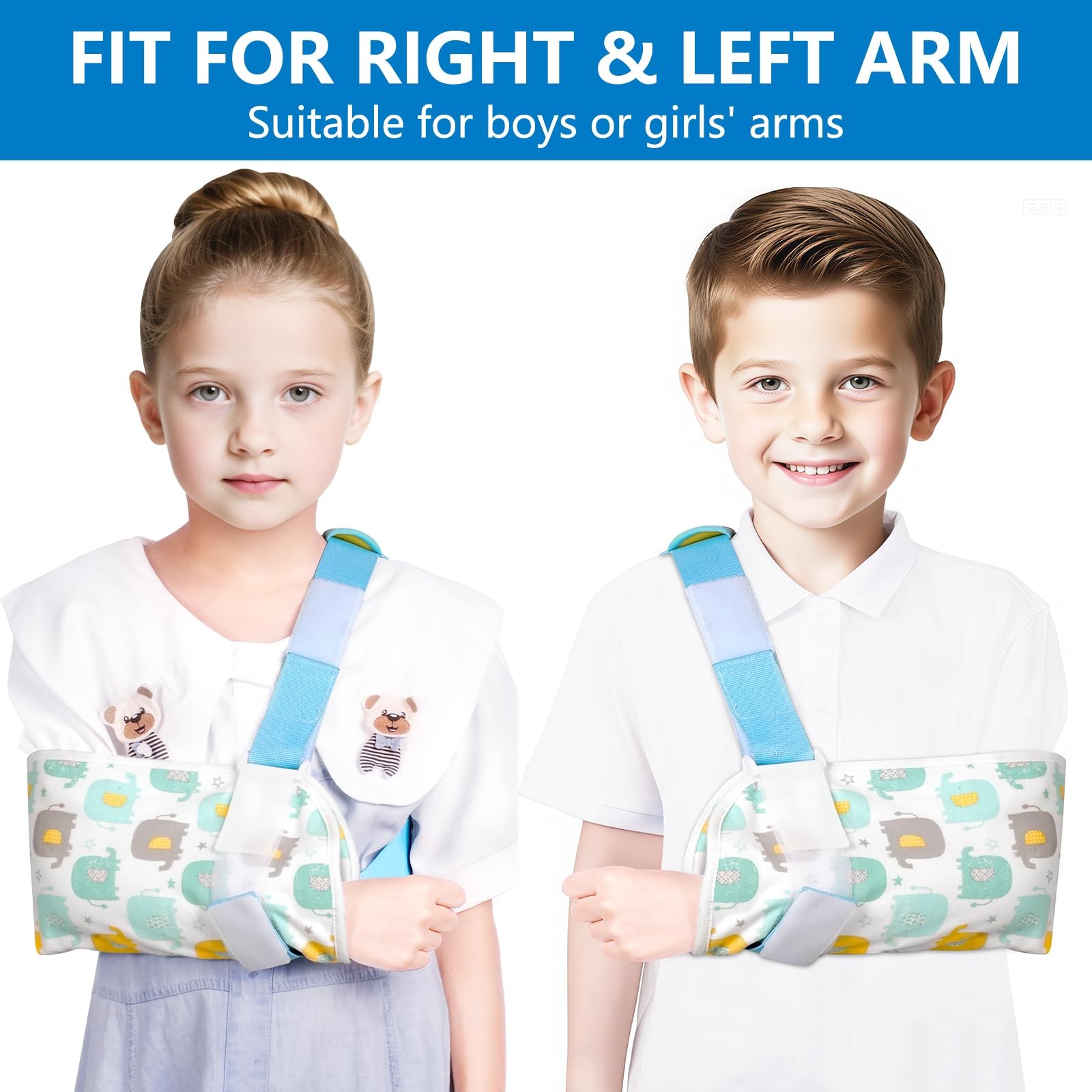 Kids Arm Sling Shoulder Immobilizer Suitable for Children with Shoulder Arm W…