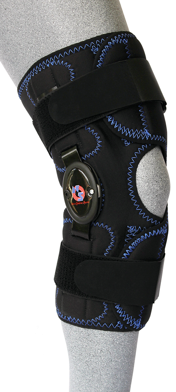 New Options Sports Knee Mate KC64-NOS Hinged Wrap Around Knee Brace New Support
