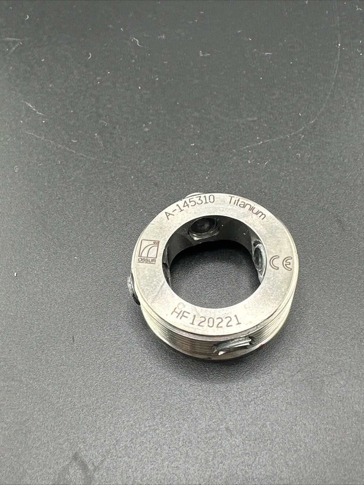 Ossur Titanium A-145310 Female Insert For Prong LP TI. Prosthetic Component