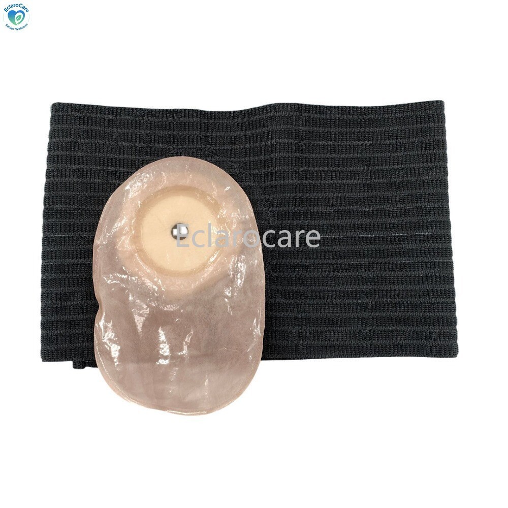 Ostomy Belt Stoma Support Belt Covers with Hole/Opening Adjustable for Men Women