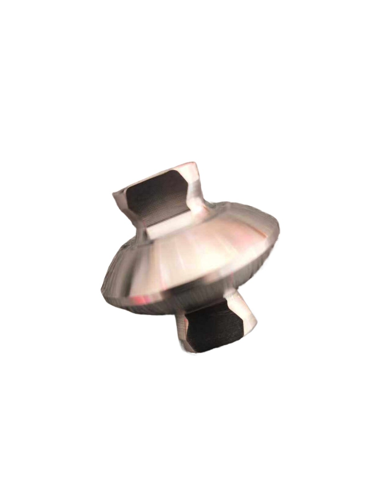 Stainless Steel Double Side Square Pyramid Prosthetic Connector
