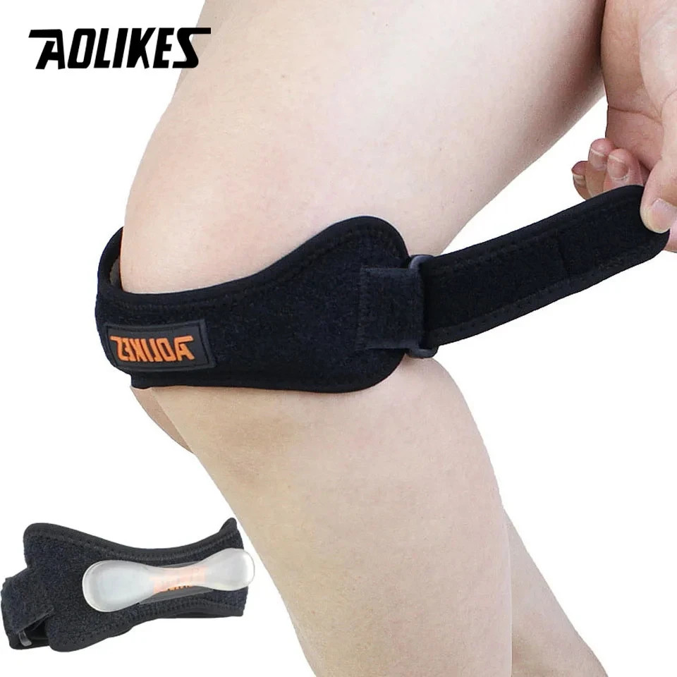 1PCS Patella Tendon Knee Straps, Knee Brace Knee Support Patellar Stabilizer for