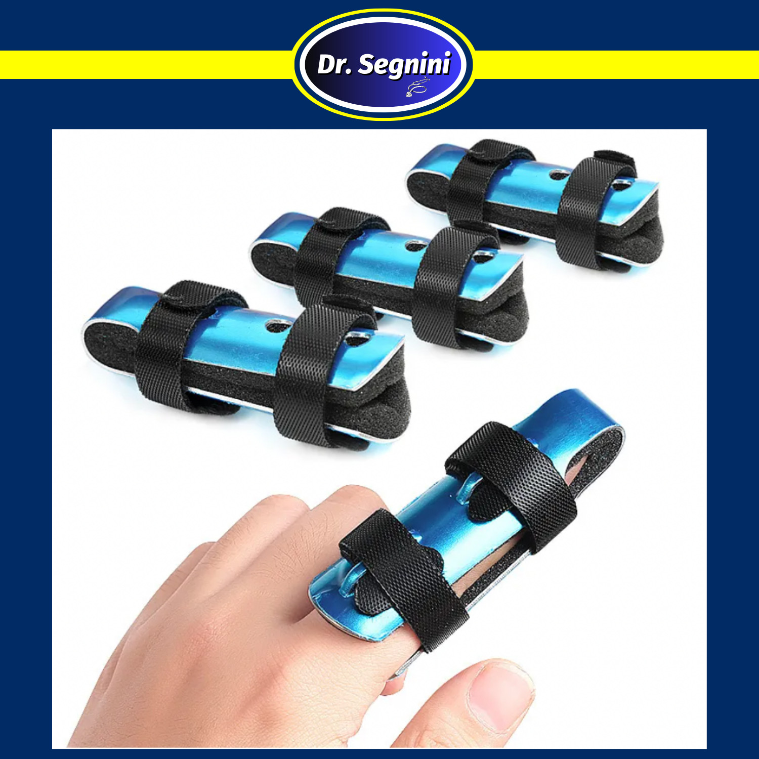 ALUMINUM FOAM SUPPORT HAND TRIGGER BROKEN FINGER SPRAIN JOINT IMMOBILIZATION⭐️✅