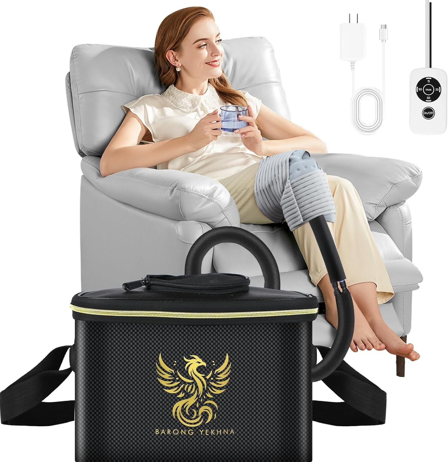 Barong Yekhna Portable Programmable Ice Cold Therapy Machine Timer Knee Surgery