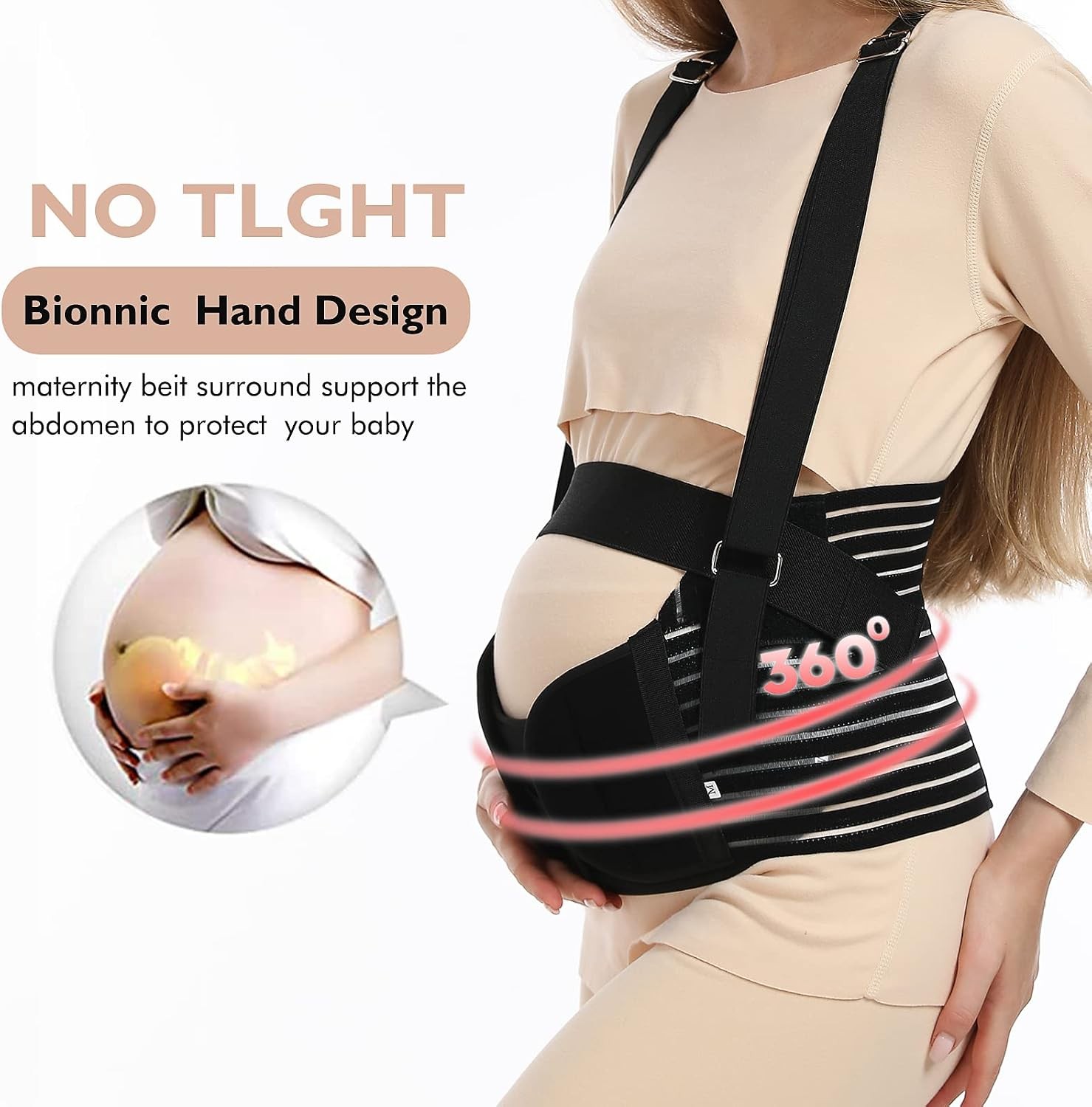 Bands Pregnant Women Maternity Belt Pregnancy Breathable Abdominal Binder Back