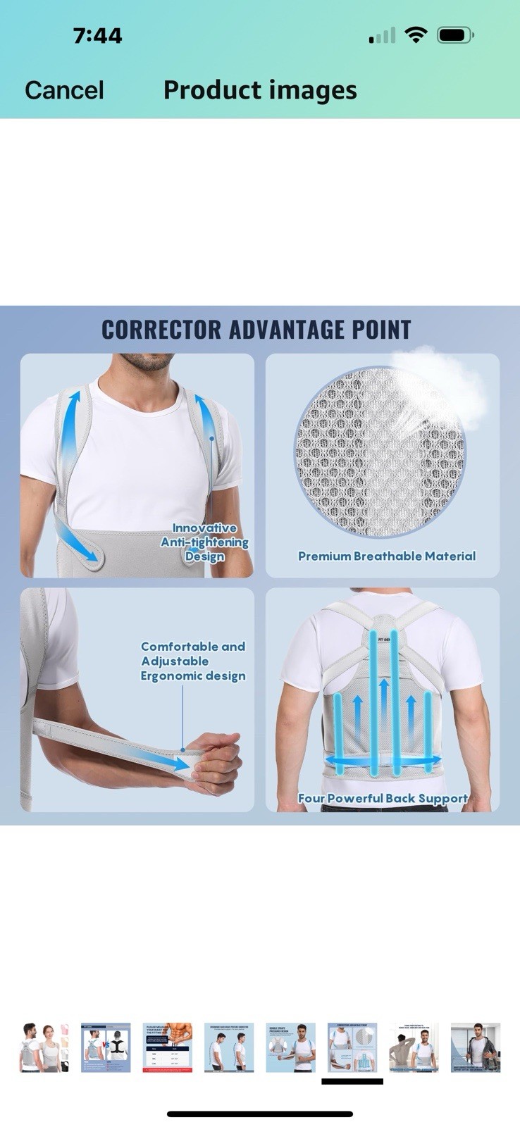 Posture Corrector Heavy Lifting Lumbar Back Waist Support Belt Brace For Work
