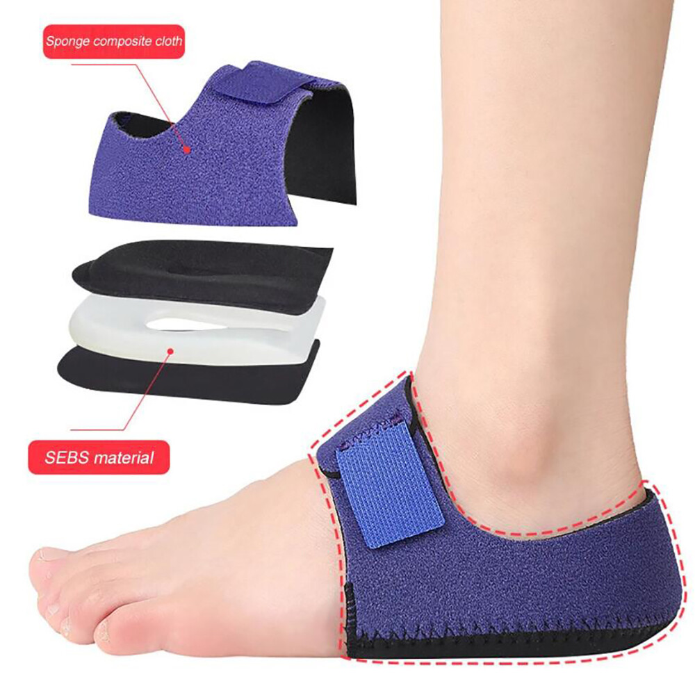 Heel Cups Heel Support Spur Protector Pad Foot Pain Relief Cushion for Men Women