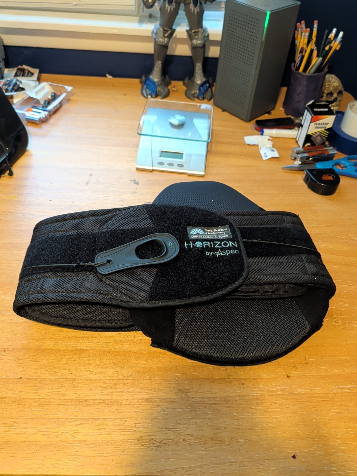 Breg Aspen Horizon Lumbar Back Brace – Supportive – Black