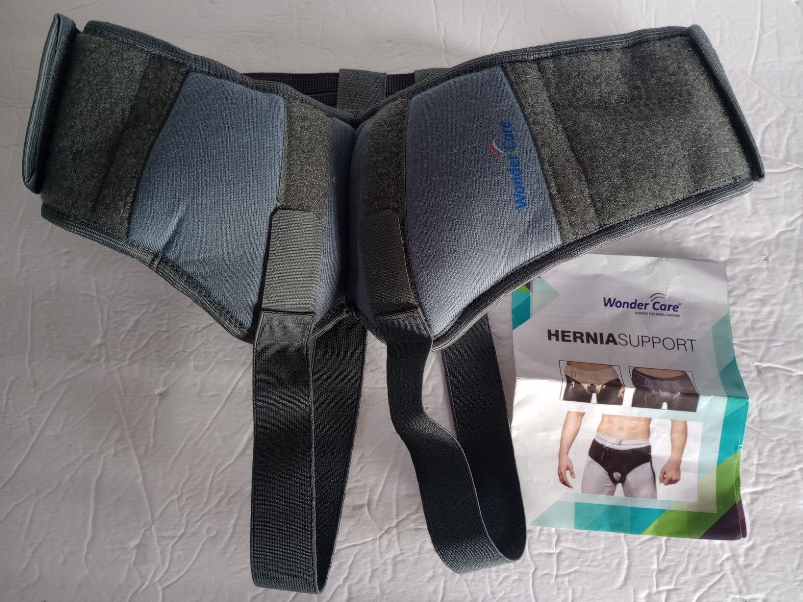 Wonder Care Inguinal Hernia Support Belt Small Double/Single Groin Truss Brace