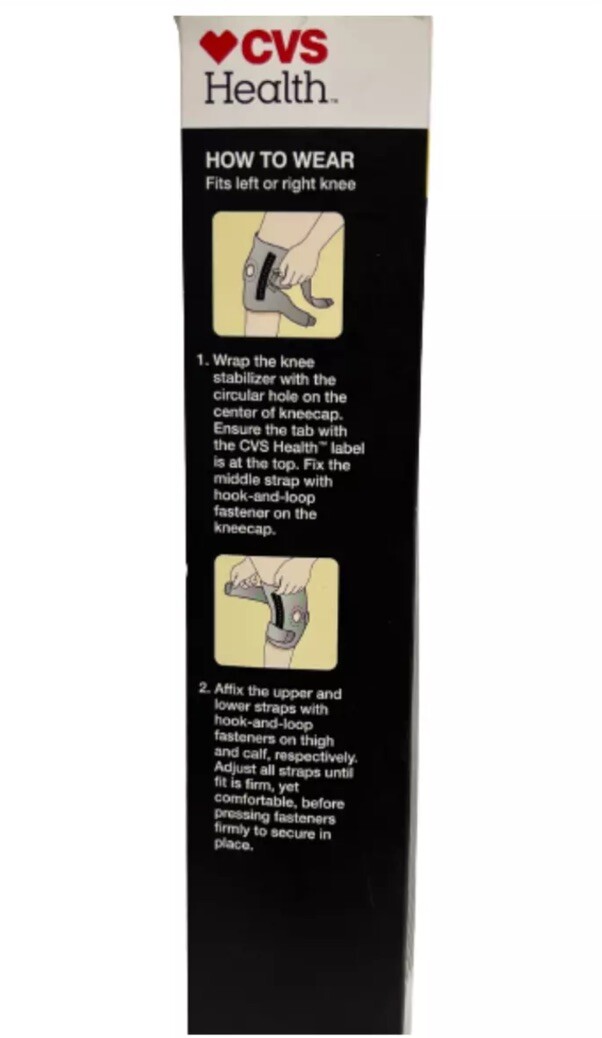 CVS Adjustable Stabilizing Knee Support Brace NEW