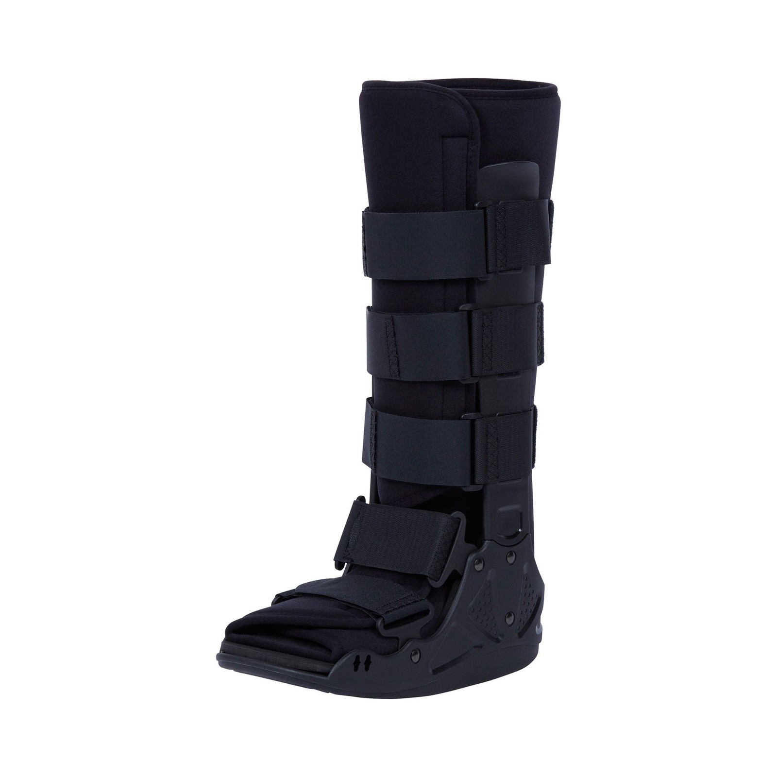 McKesson Black Walker Boot Medium Hook and Loop for Either Foot 155-79-95495