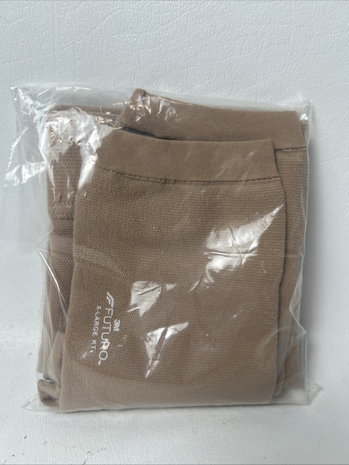 Futuro Open Toe Knee High Compression Stockings X-Large Beige 1 Pair Open No Box