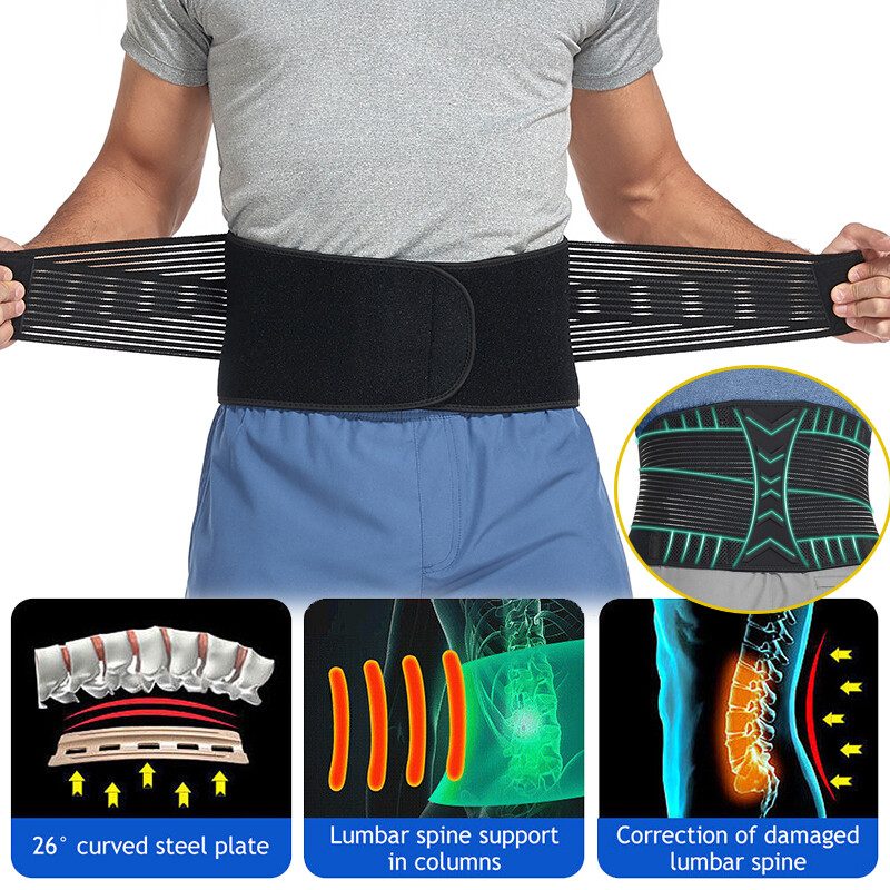 Umbilical Hernia Belt for Men & Women Abdominal Support Compression Binder belt