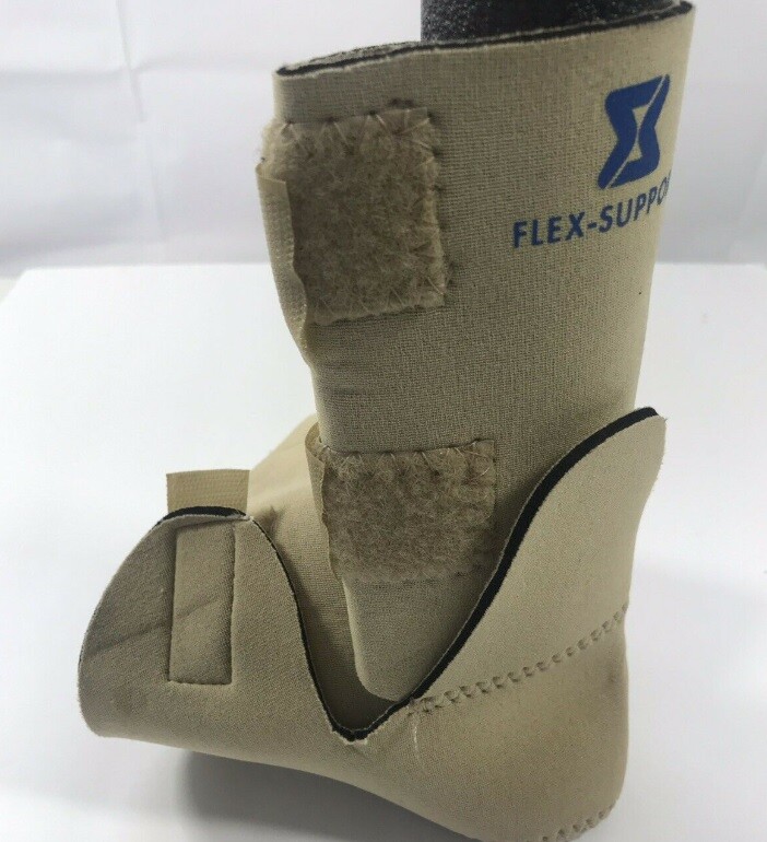 FLEX-SUPPORT, Ankle Support Neoprene, 700635, Tan, Small, NEW