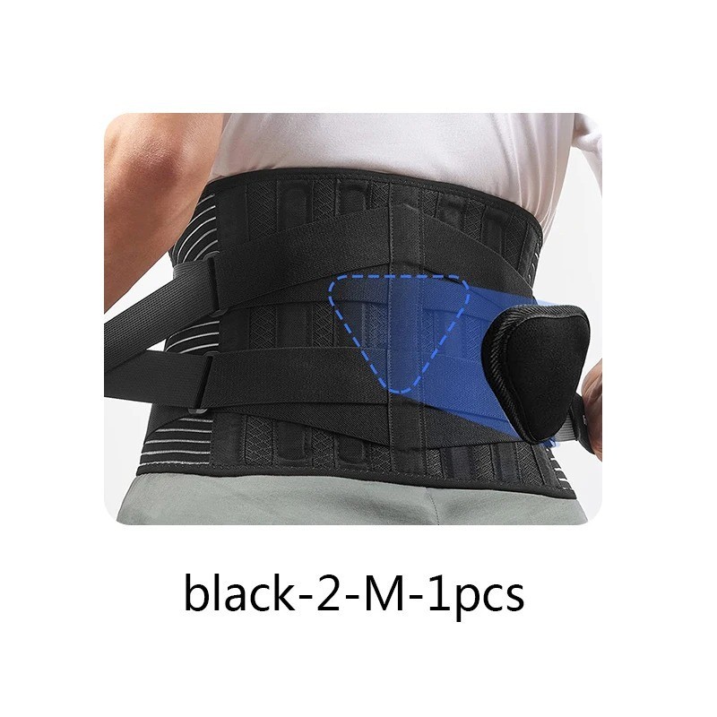 Adjustable Lower Back Brace Lumbar Support Waist Belt For Men Women Pain Relief