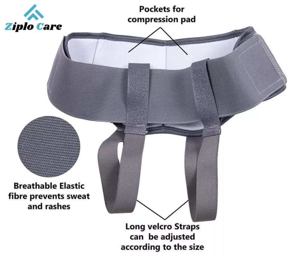 Hernia Support Belt Inguinal Groin Hernia Pain Relief Truss Brace For Men Women