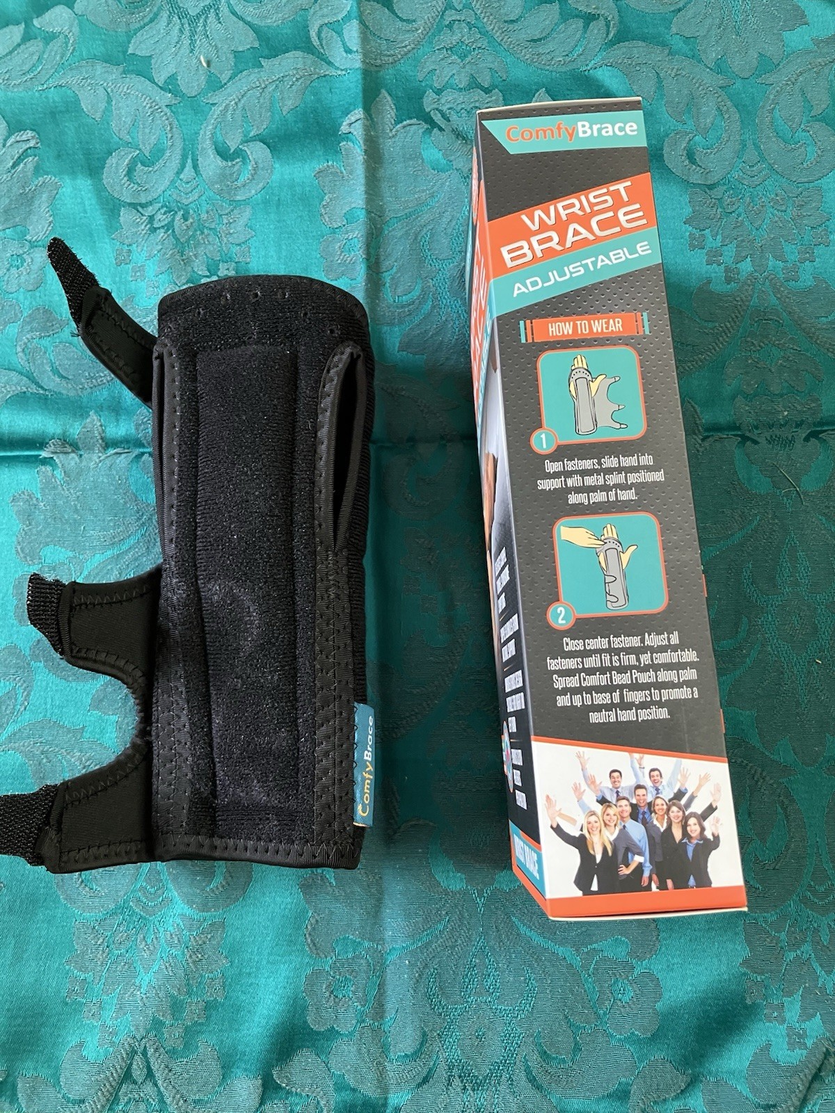 ComfyBrace Night Wrist Sleep Support Brace For Right Or Left adjustable