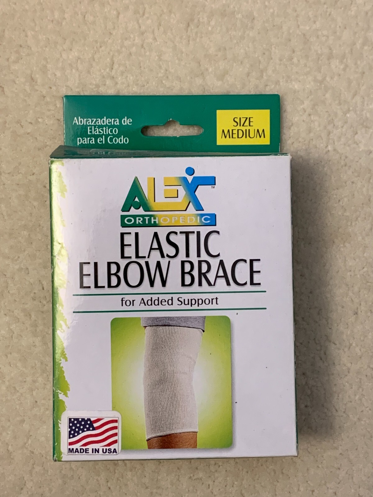 Alex Orthopedic Elastic Elbow Brace (MEDIUM SIZE)