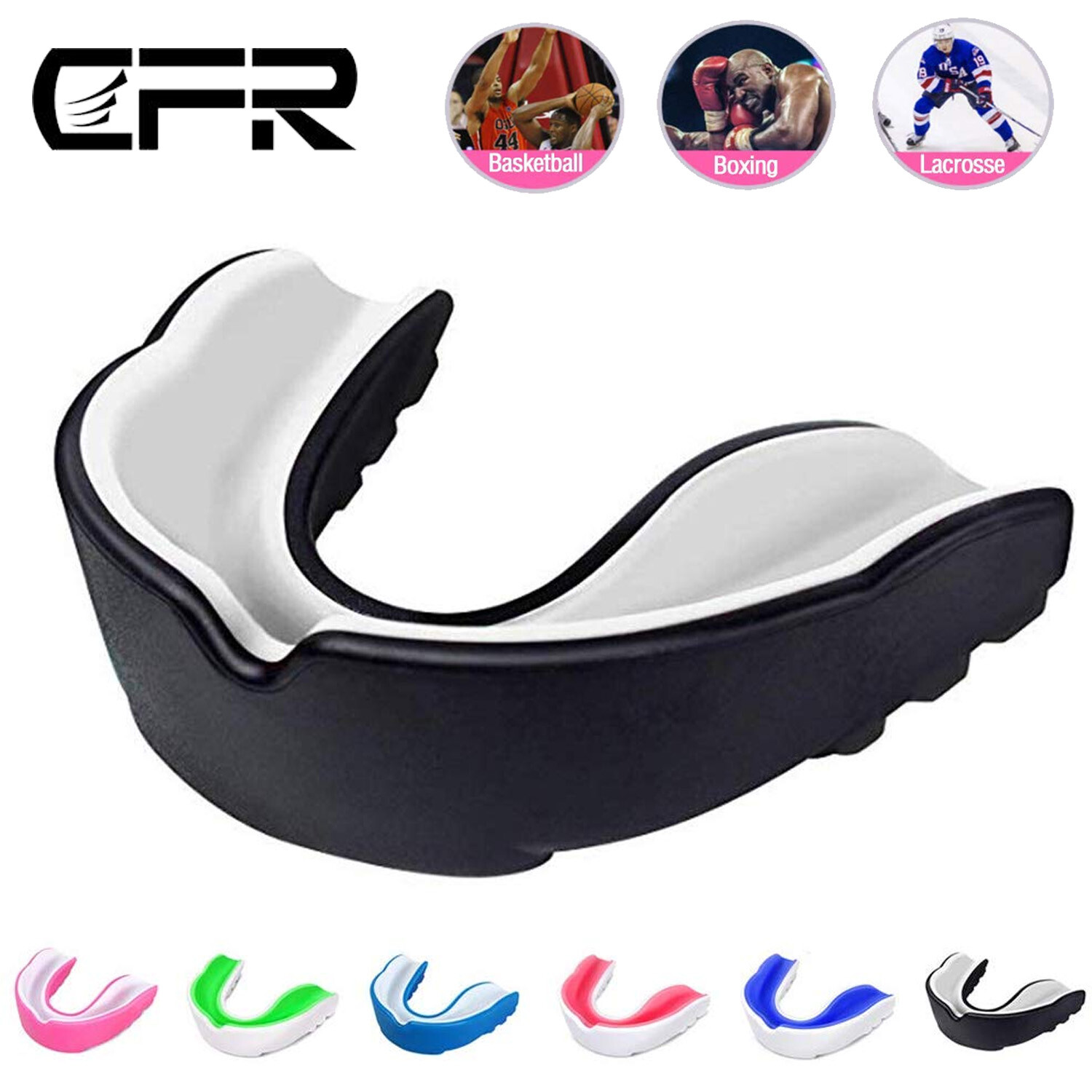 Mouth Guard Sports Mouth Guard Basketball MMA Boxing Adult Youth Works w/ Braces