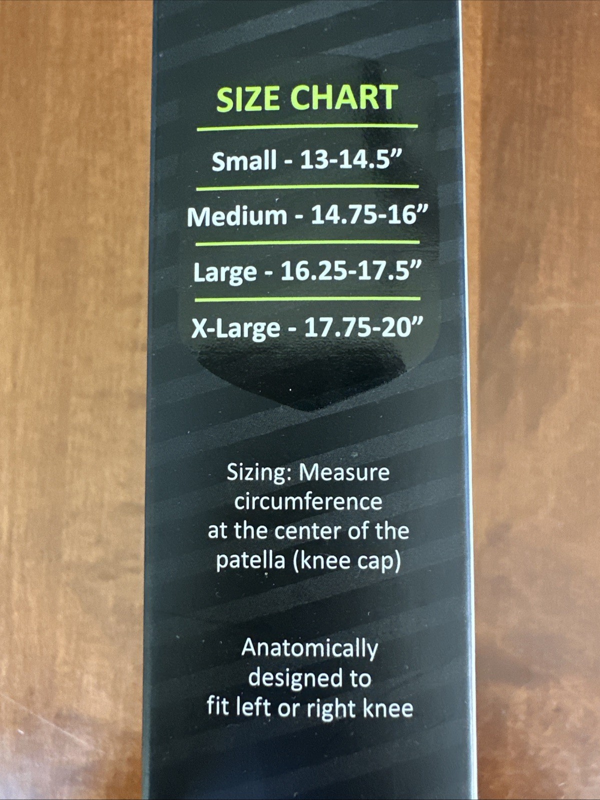 P-TEX PRO CLOSED PATELLA COMPRESSION KNEE SLEEVE *P-TEXK201 *SM*BLACK *NWT