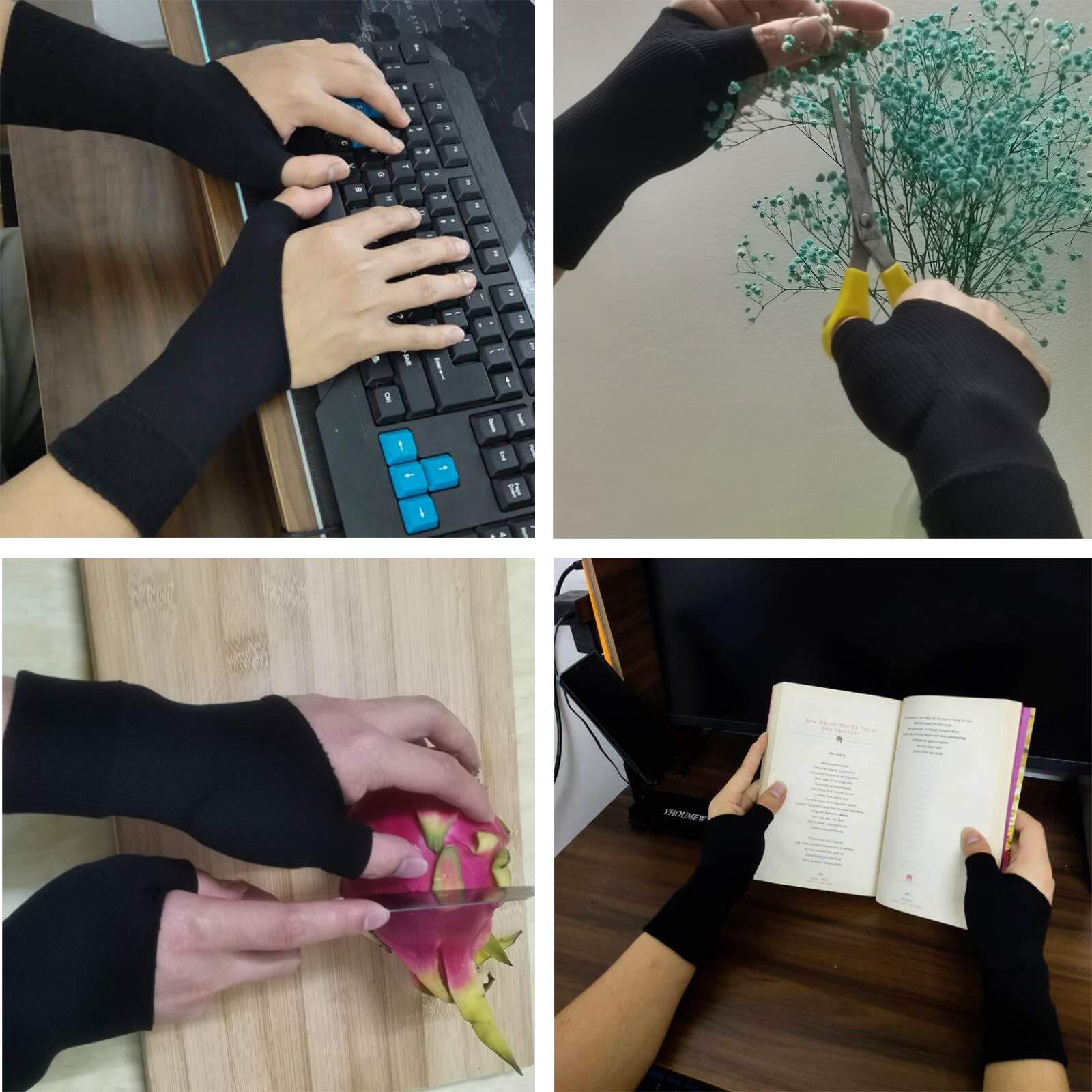 Wrist Thumb Compression Arthritis Gloves1 PairBreathable Wrist Support Brace …