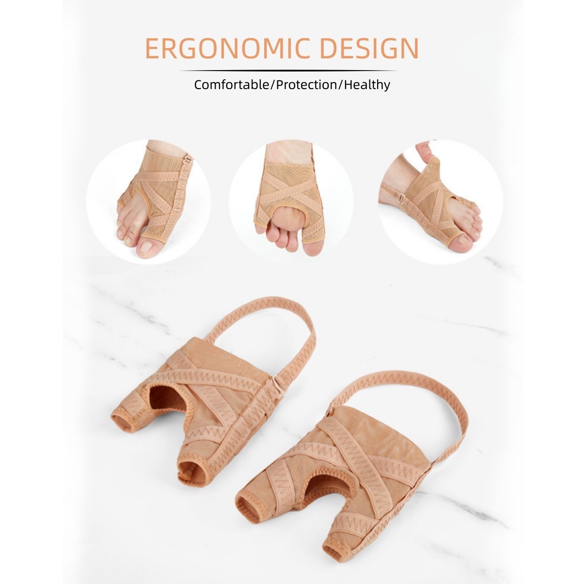 Big Toe Bunion Corrector Splint Straightener Foot Pain Relief Hallux Valgus US