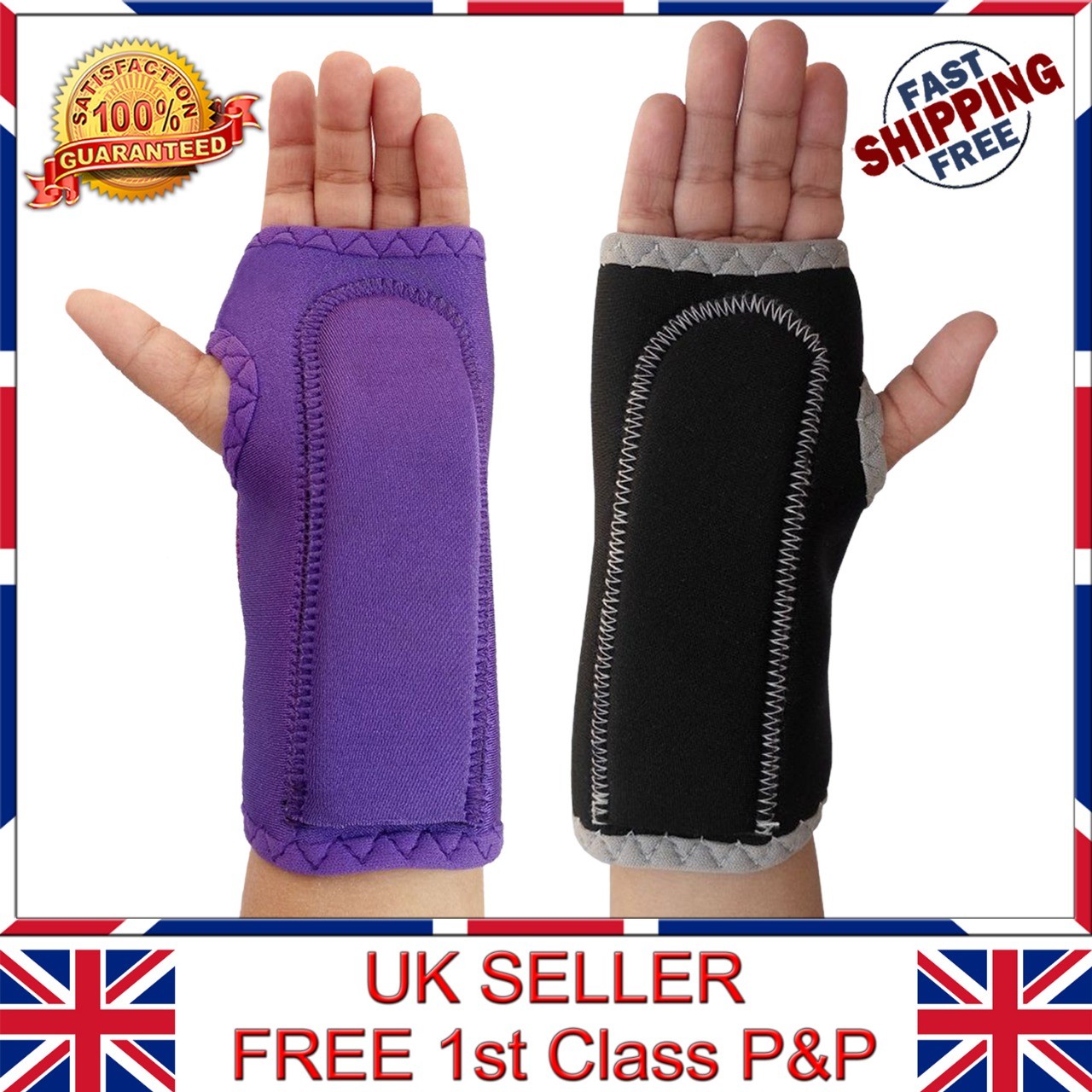 LTG PRO® Kids Children Wrist Support Brace Splint Carpal Tunnel Sprain Strain