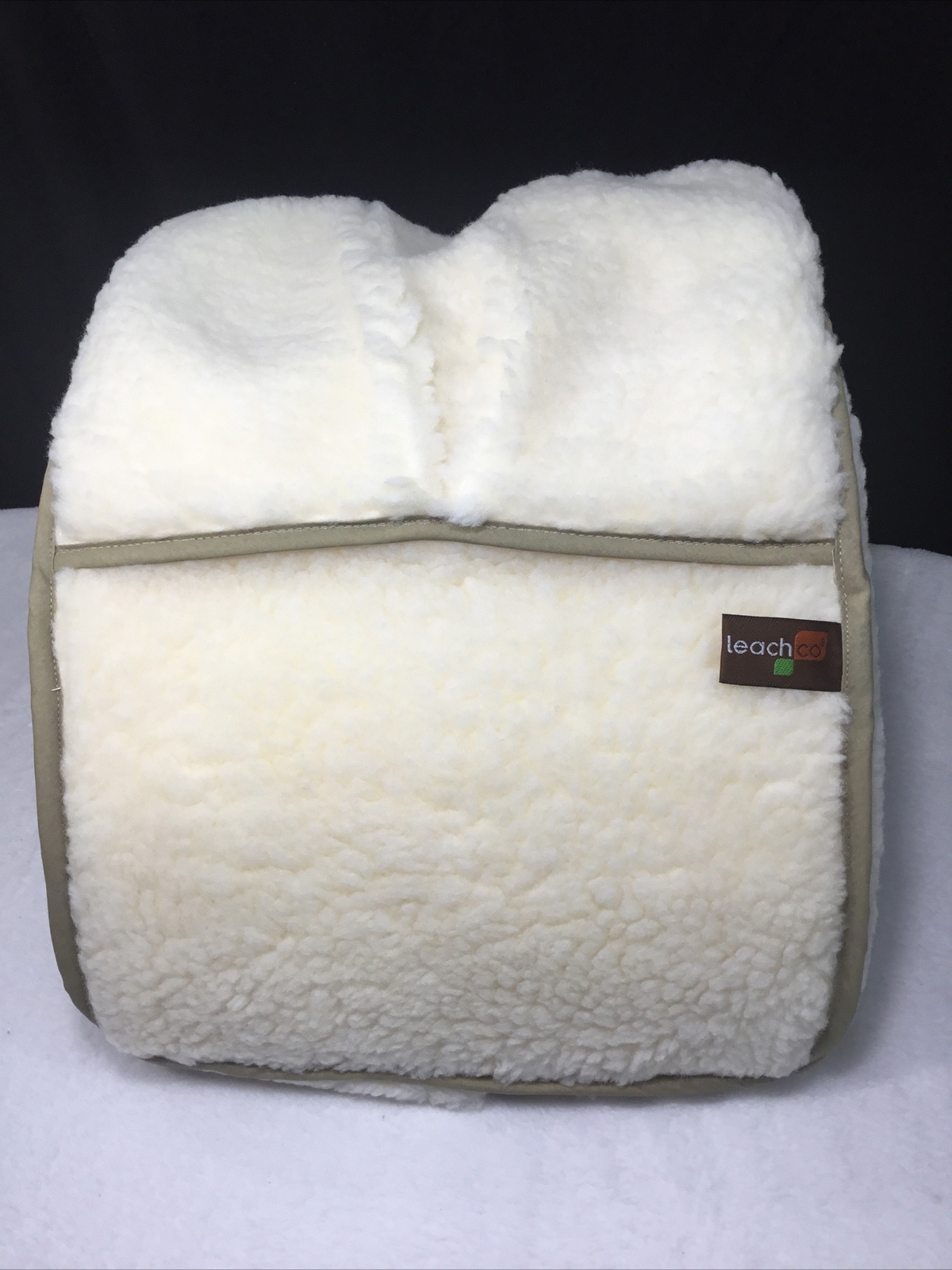 Vintage Leachco Leg Elevation Half Circle Under Knees Cushion Wedge Pillow