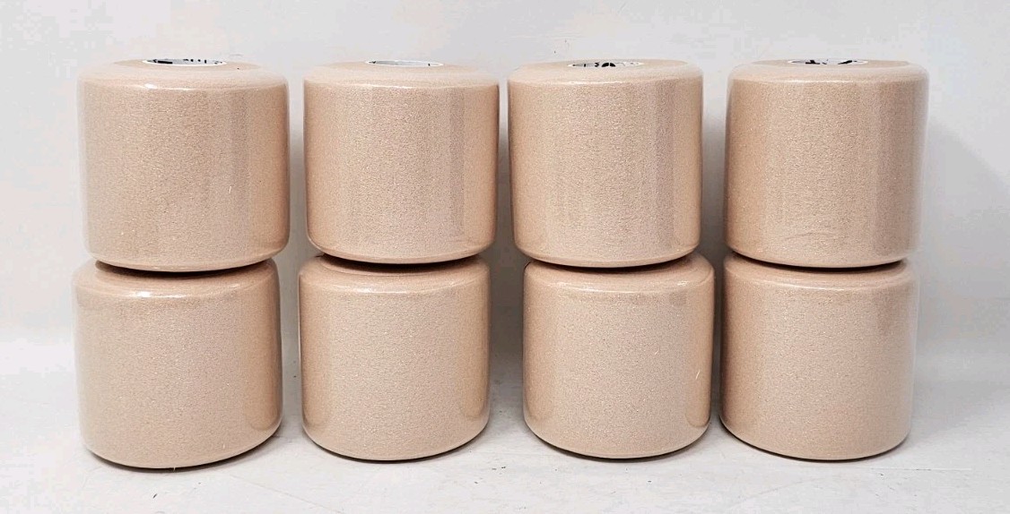 OK Tape-8 Rolls Underwarp Foam Warp 2.75”x30 Yards Non Adhesive PU Sponge BEIGE