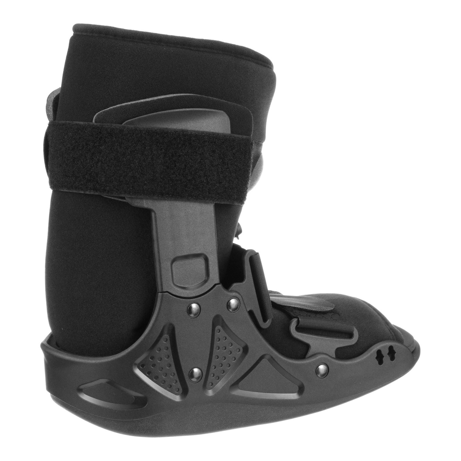 McKesson Black Air Walker Boot Medium Hook and Loop for Either Foot 155-79-95525