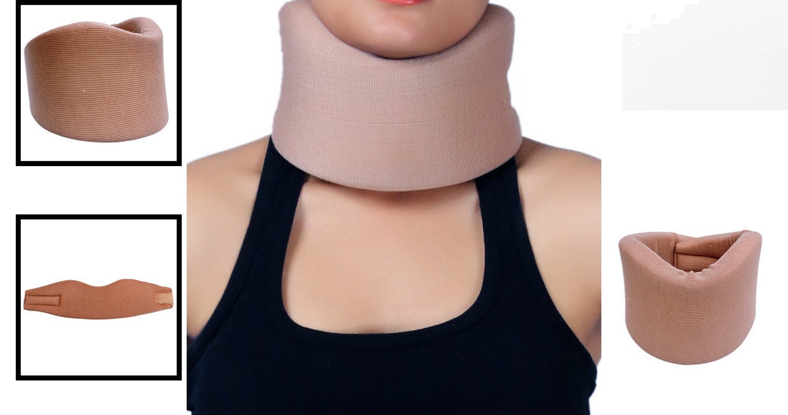 Hypoallergenic Soft Foam Neck Support Collar for Comfort and Pain Relief – Small