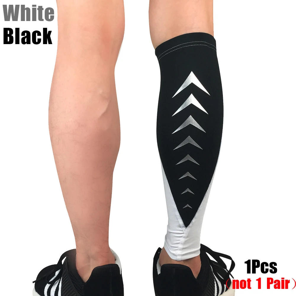 1Pcs Sport Compression Calf Sleeves Leg Compression Sock Runners Shin Splint Var