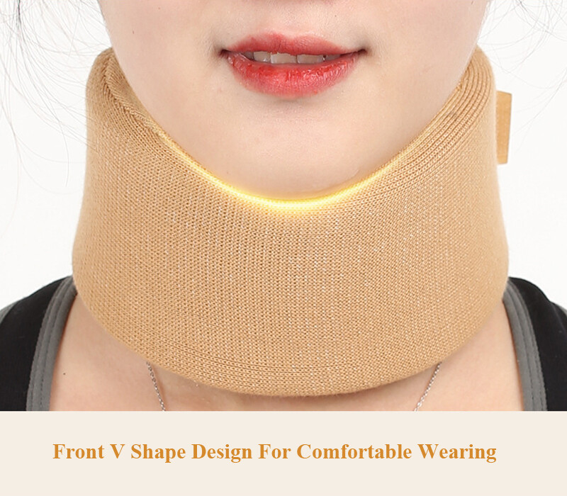 Neck Support Cervical Collar Traction Device Brace Stretch Pain Relief Therapy D