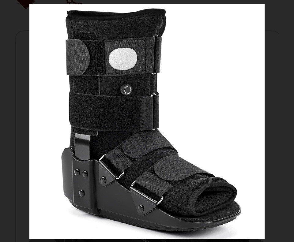 🆕 Walking Boot for Ankle Injuries & Fractures Adjustable Air Splint with Pump