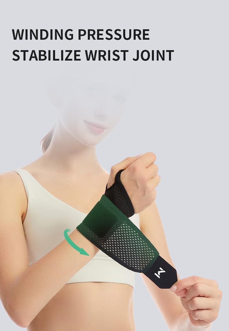 Wrist Brace Wrist Wraps for Women Men, 1 Pair Carpal Tunnel Wrist Brace Wrist…