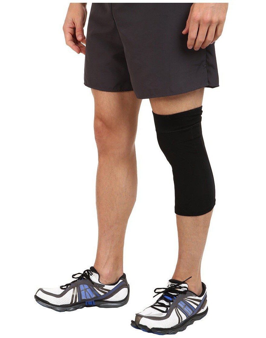 Beautyko USA Men’s Endurance Enhancing Compression Knee Sleeve (1 Pair), Black