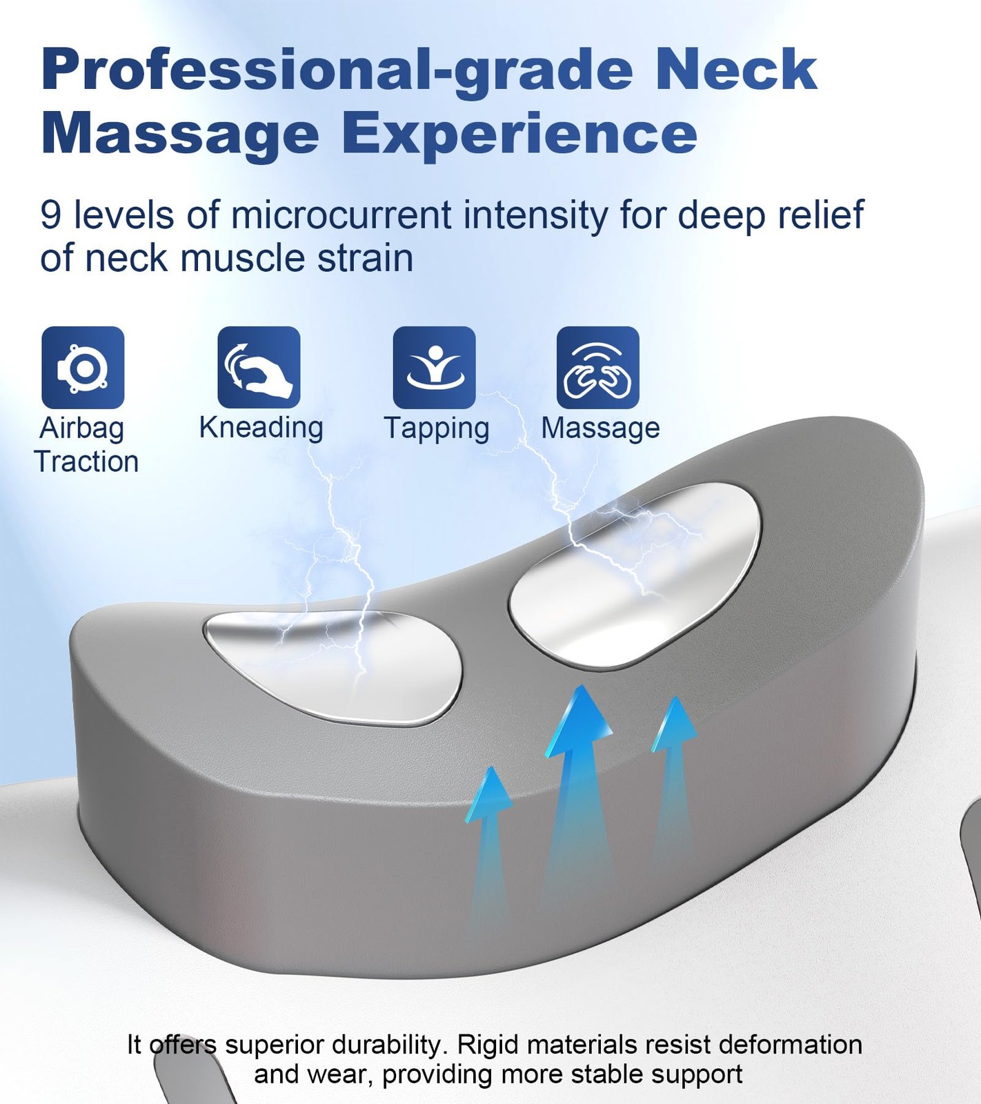 Heated Neck Stretcher Cervical Traction Therapy Pillow Hump Corrector