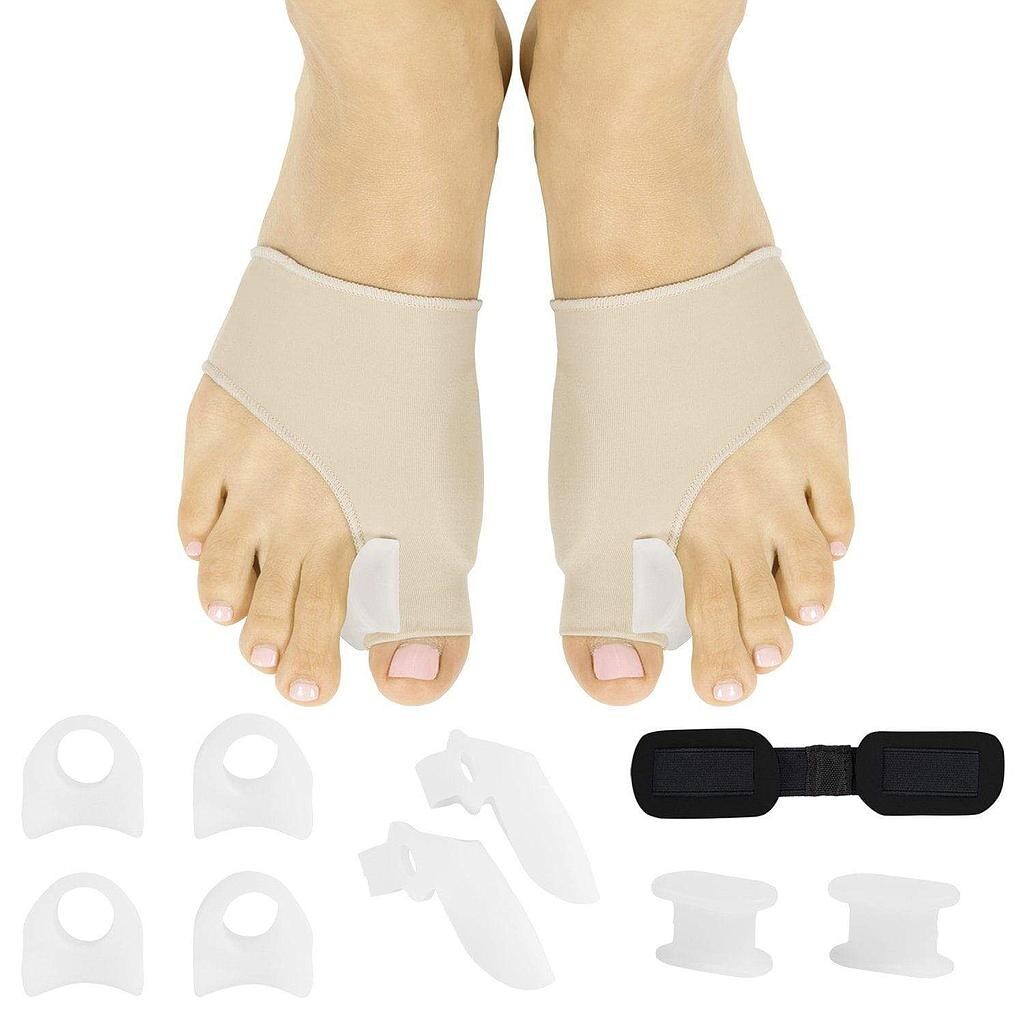 Medical Grade FDA Bunion Corrector Big Toe Hammer, Toe Straightener Splint Kit