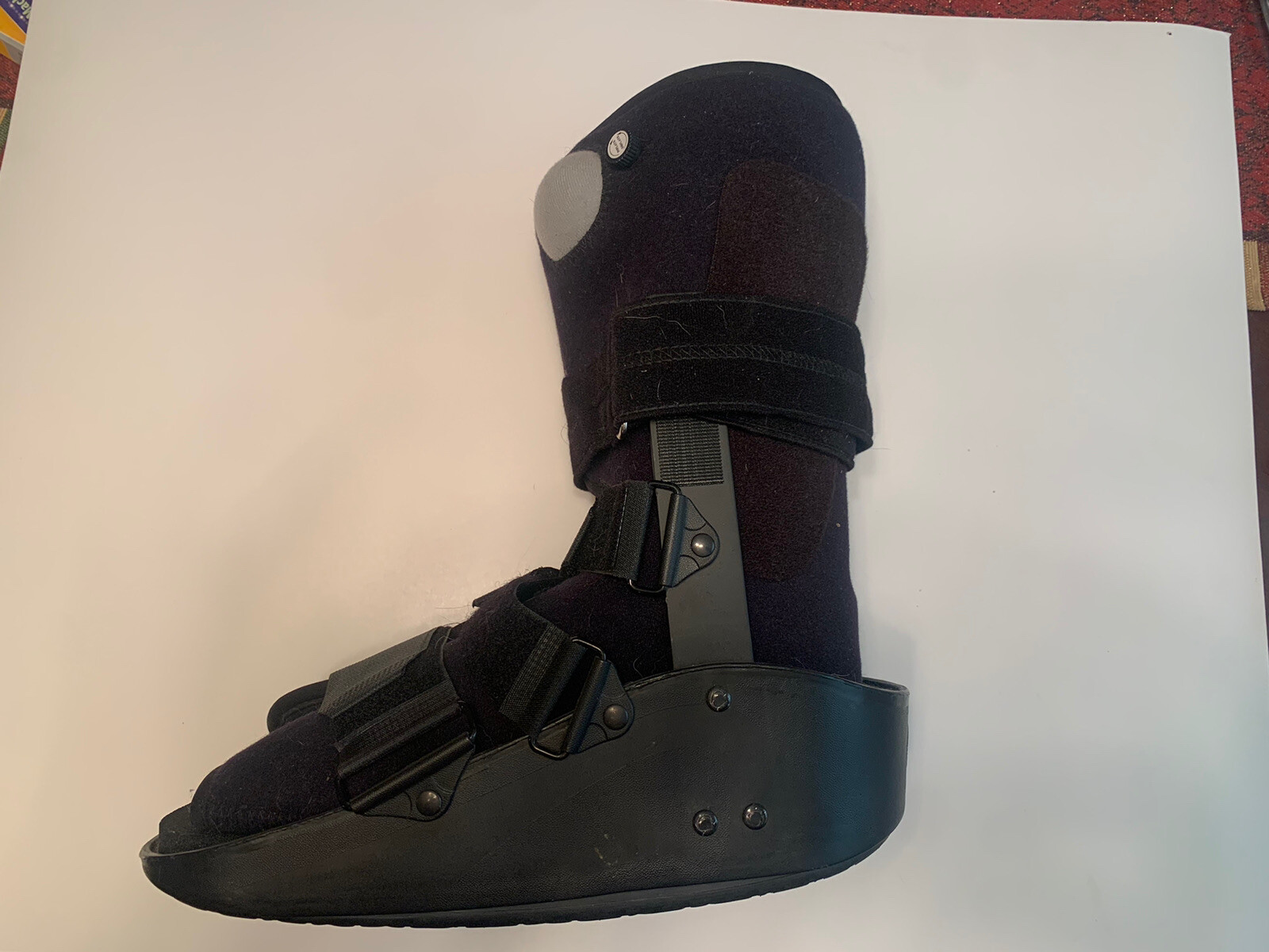 Maxtrax DJO LLC Orthopedic Walking Boot Inflatable Ankle Foot Brace Size Large