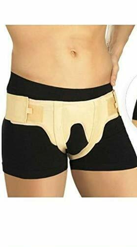 Ziplocare Beige Color Double Truss adjustable Hernia Belt For Men